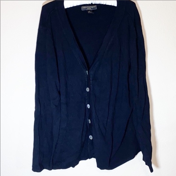 Linda Matthews Sweaters - 🌼Linda Matthews Cardigan Sweater Size 3X